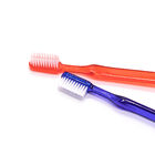 Brosse à dents orthodontique finie par double de forme de v avec la brosse interdentaire