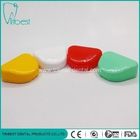 boîte dentaire compacte colorée de dentier de 77.6x66x27mm