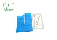 Métal 5 en plastique dans 1 kit dentaire jetable 5in1 Kit For Examination dentaire